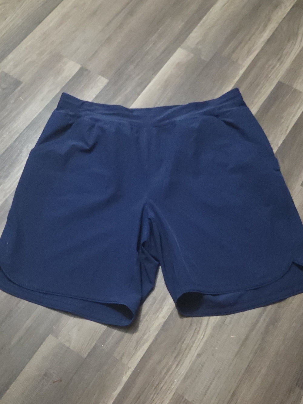 Lands' End Performance Swim Shorts  Navy  Size 22
